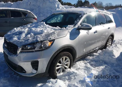 2019 Kia Sorento 2.4L Lx z USA, uszkodzony, nr VIN 5XYPGDA37KG447674